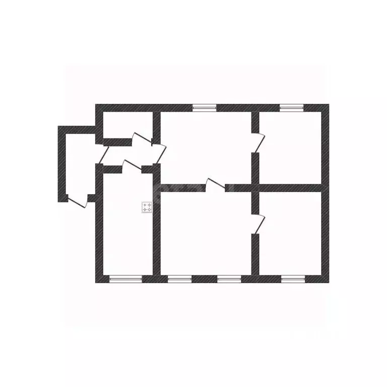 Дом в Белгородская область, Валуйки Зеленая ул., 60 (53 м) - Фото 1