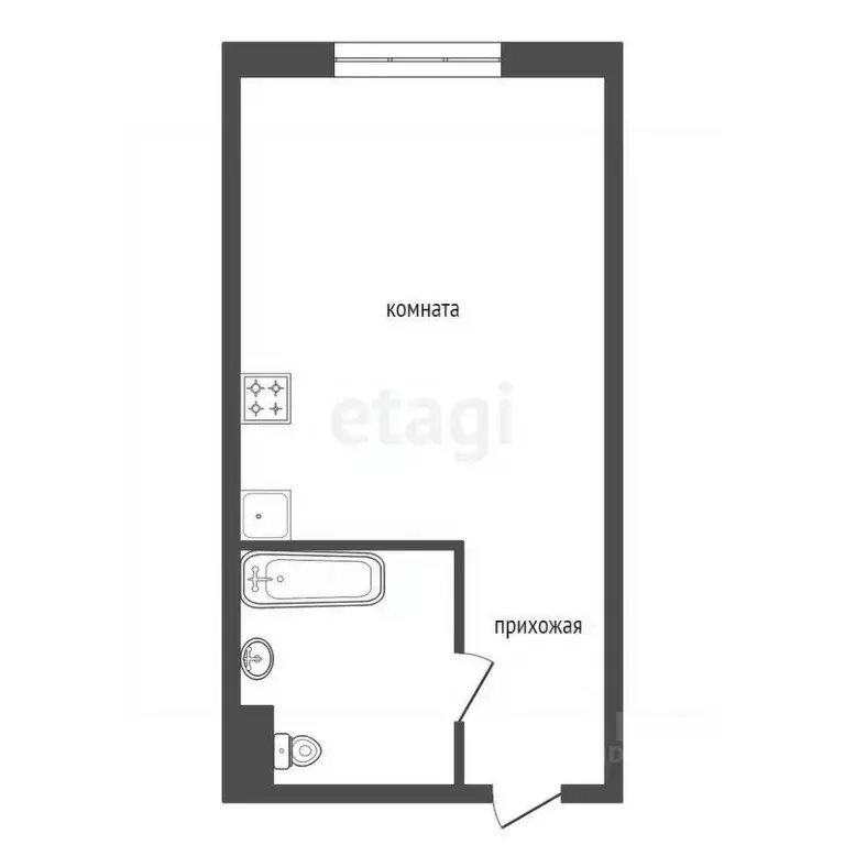 Комната Красноярский край, Красноярск Зеленая Роща мкр, ул. Воронова, ... - Фото 2