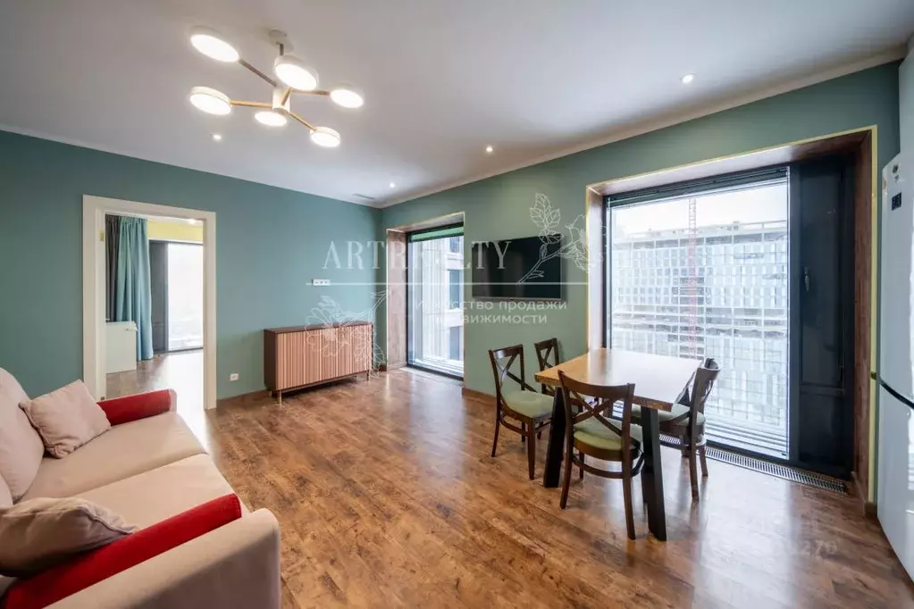 2-к кв. Москва Дмитровский проезд, 1 (67.0 м) - Фото 1