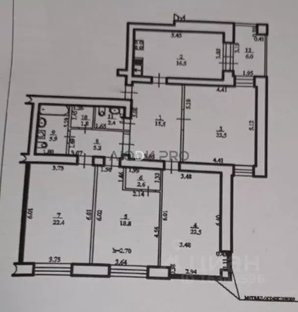 4-к кв. Башкортостан, Уфа ул. Крупской, 4 (136.1 м) - Фото 2