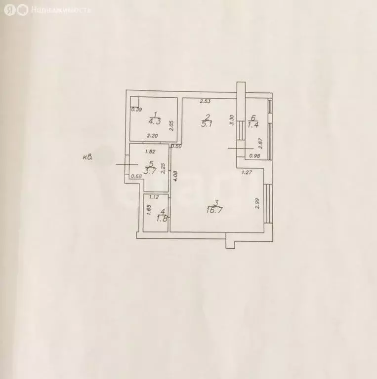 Квартира-студия: Казань, улица Баки Урманче, 4к2 (31.6 м) - Фото 1