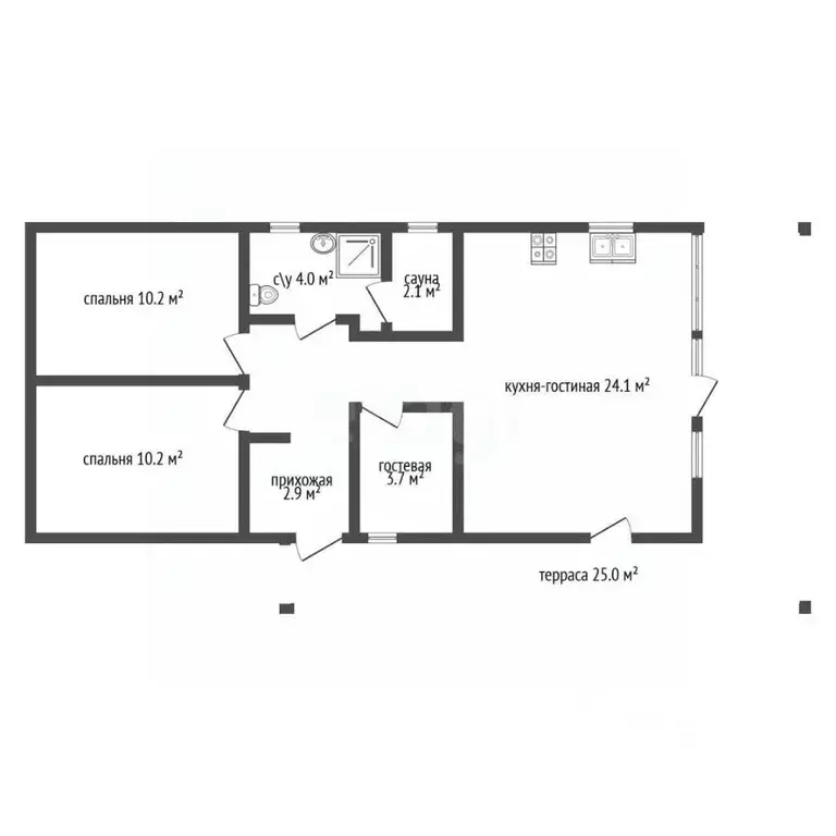 Дом в Ленинградская область, Ломоносовский район, Лопухинское с/пос, ... - Фото 2