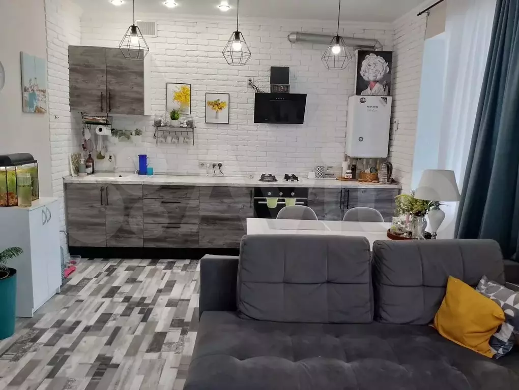 2-к. квартира, 45,9 м, 2/3 эт. - Фото 1