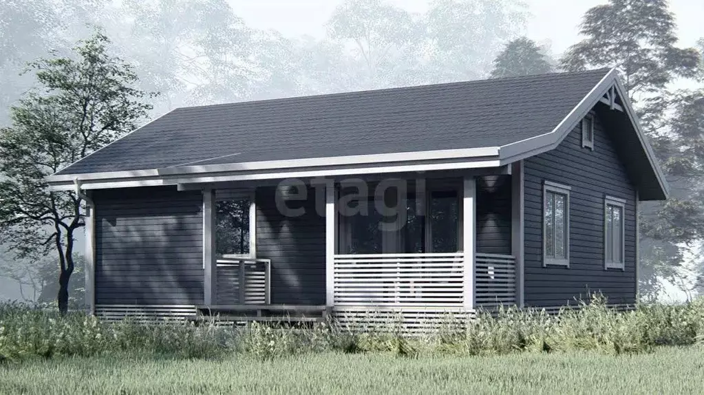 Дом в Пермский край, Пермский муниципальный округ, Июльский кв-л ул. ... - Фото 1