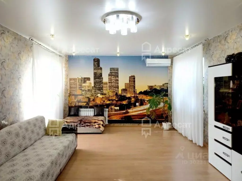 3-к кв. Волгоградская область, Волгоград наб. Волжской флотилии, 7а ... - Фото 1