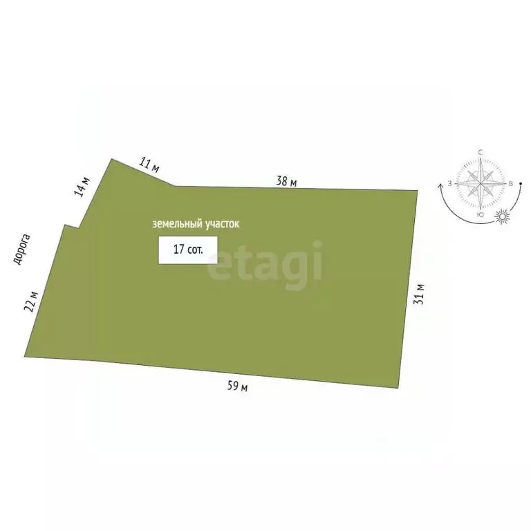 Дом в Тамбовская область, Сосновский муниципальный округ, с. Дегтянка ... - Фото 1