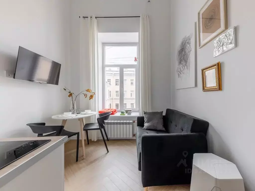 Студия Санкт-Петербург ул. Восстания, 55 (17.0 м) - Фото 1