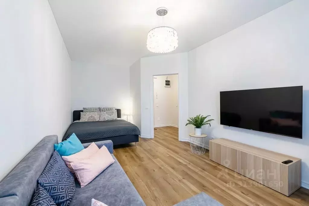 1-к кв. Татарстан, Казань Портовая ул., 37к2 (40.0 м) - Фото 2