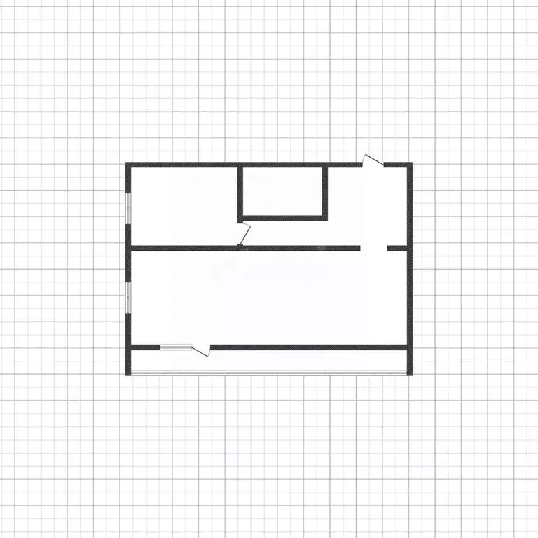1-к кв. Курская область, Курск ул. Чернышевского, 68А (46.2 м) - Фото 2