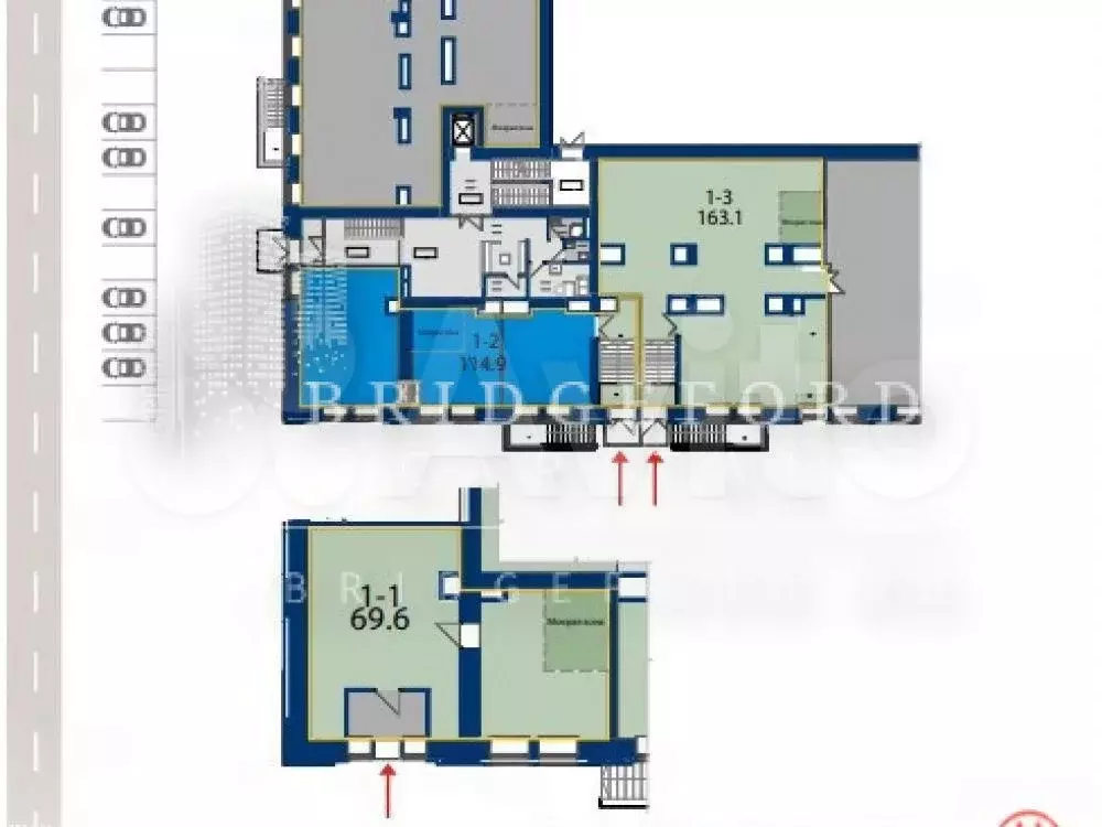 Продам помещение свободного назначения, 69.9 м - Фото 0