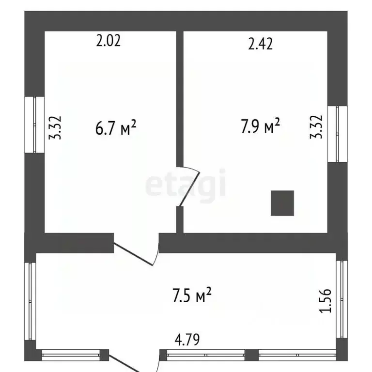 Дом в Тюменская область, Тюмень Тополек СНТ, 4-я линия (24 м) - Фото 2