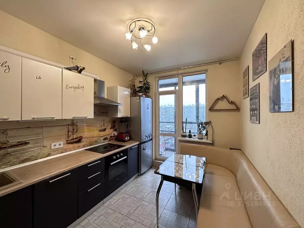 1-к кв. Ленинградская область, Всеволожский район, пос. Бугры бул. ... - Фото 1