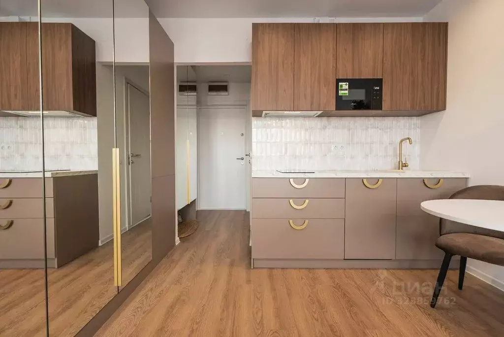 Студия Москва ул. Добролюбова, 8к1 (19.8 м) - Фото 2