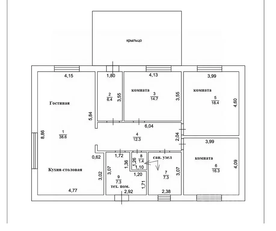 Дом в Ленинградская область, Всеволожский район, Колтушское городское ... - Фото 2