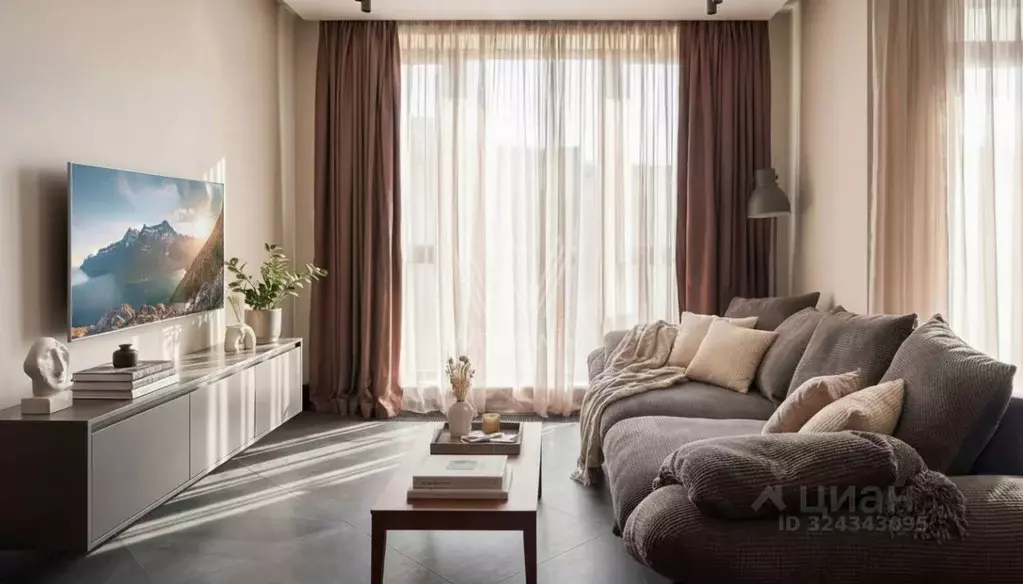 2-к кв. Москва ул. Сергея Макеева, 9к2 (73.0 м) - Фото 1