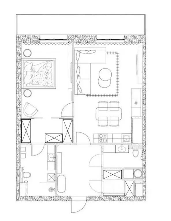 1-к кв. Санкт-Петербург Вязовая ул., 8 (72.0 м) - Фото 2