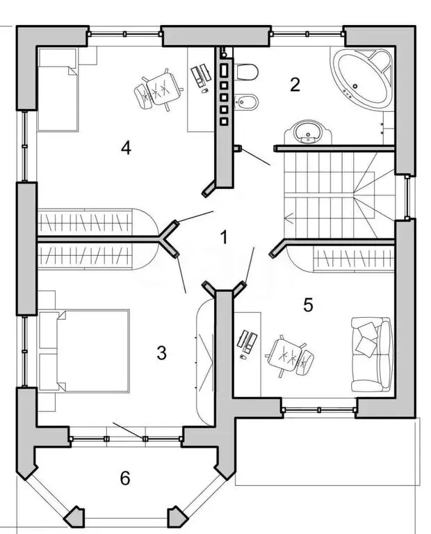 Дом в село Проскоково, Центральная улица (86.2 м) - Фото 1