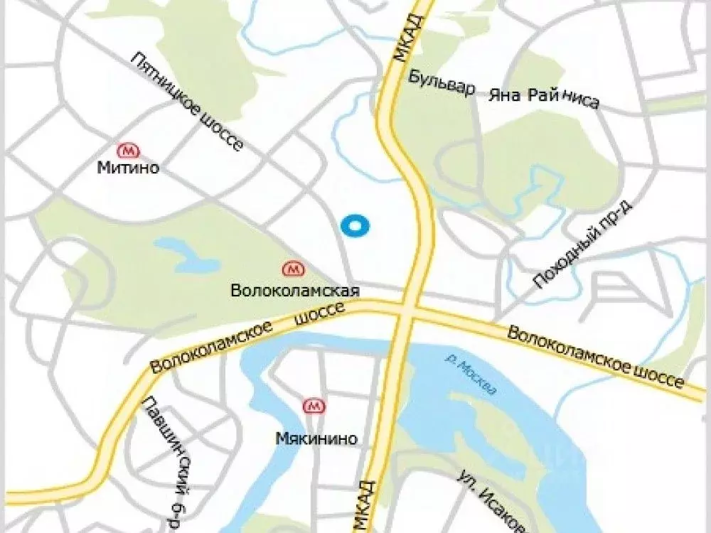 Торговая площадь в Москва Пятницкое ш., 8 (2463 м) - Фото 1