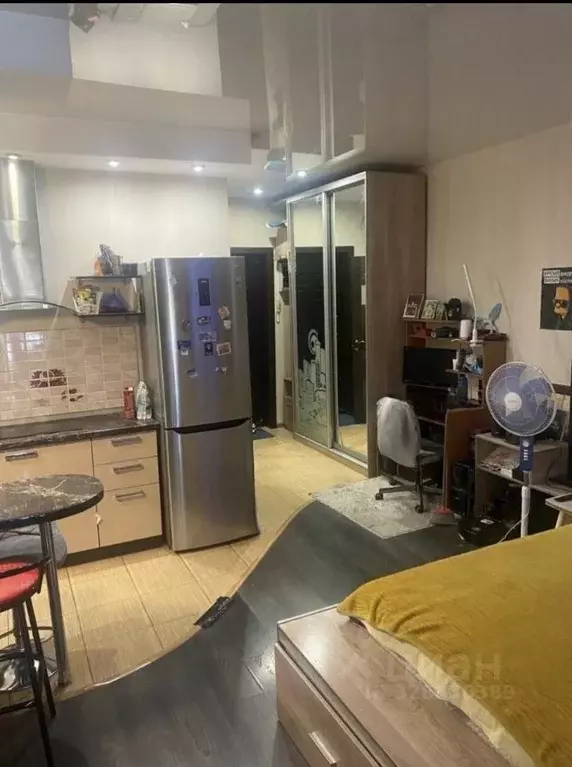 Студия Иркутская область, Иркутск проезд Юрия Тена, 14/1 (33.0 м) - Фото 1