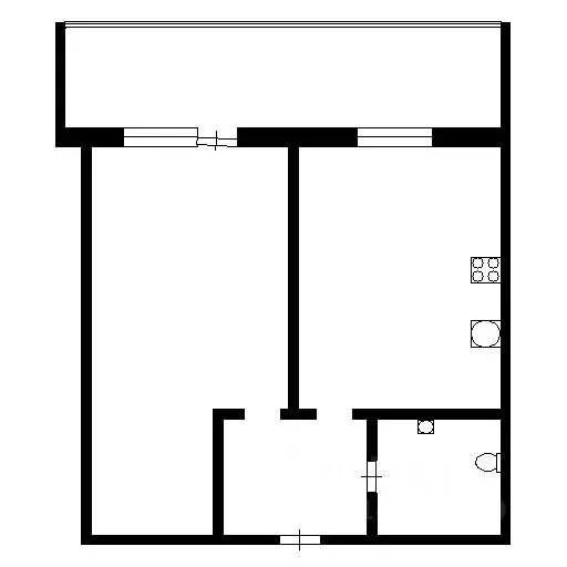 1-к кв. Владимирская область, Гусь-Хрустальный Транспортная ул., 16А ... - Фото 2
