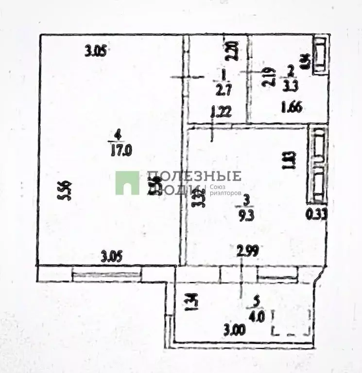 1-к кв. Башкортостан, Уфа ул. Валерия Лесунова, 4А (34.3 м) - Фото 1