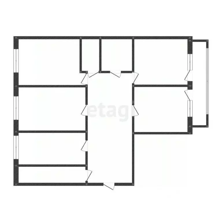 4-к кв. Костромская область, Кострома Давыдовский-3 мкр, 18 (83.2 м) - Фото 1
