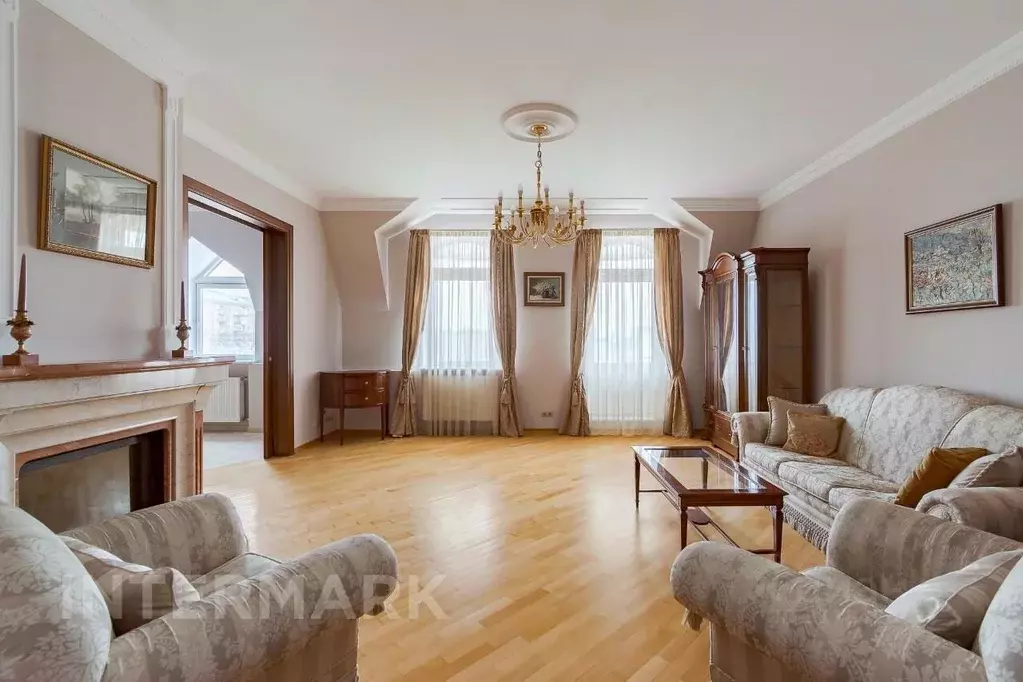 4-к кв. Москва Трубниковский пер., 13С1 (150.0 м) - Фото 0