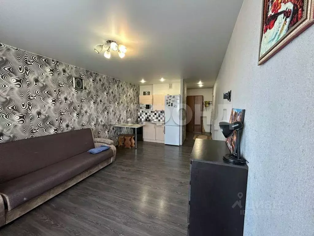Студия Новосибирская область, Новосибирск ул. Виктора Уса, 13 (27.5 м) - Фото 1