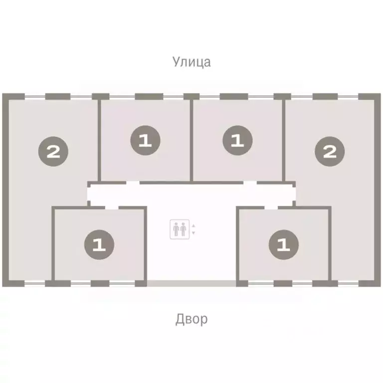 2-к кв. Омская область, Омск  (66.98 м) - Фото 2
