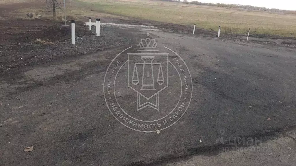 Участок в Татарстан, Лаишевский район, Рождественское с/пос, с. ... - Фото 2