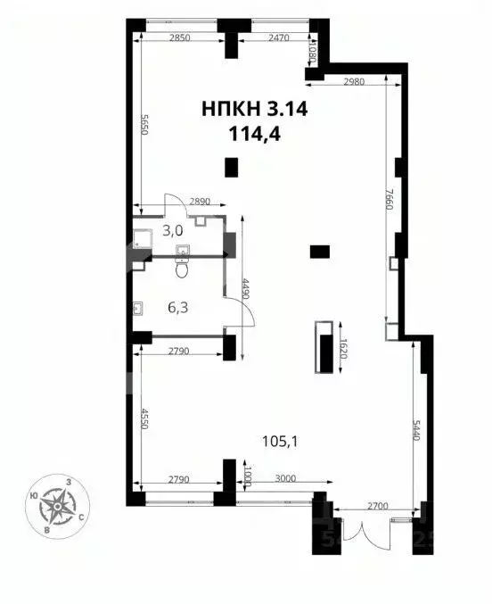 Торговая площадь в Московская область, Ленинский городской округ, д. ... - Фото 2