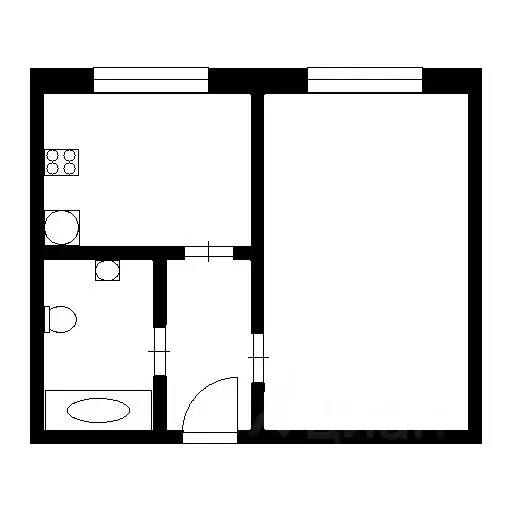 1-к кв. Санкт-Петербург ул. Маршала Казакова, 84к1 (38.0 м) - Фото 1