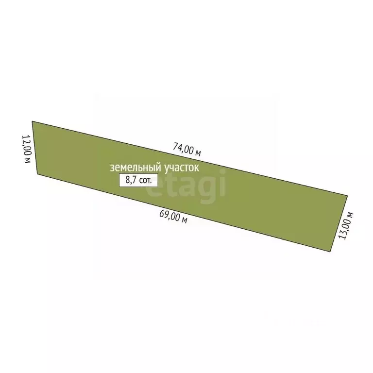 Участок в Амурская область, Благовещенск ЖБИ-12 СТ,  (8.7 сот.) - Фото 2