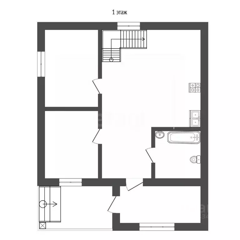 Дом в Тюменская область, Тюмень Парус СНТ, ул. Березовая (129 м) - Фото 2