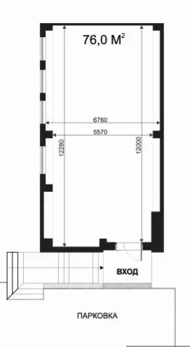 Помещение свободного назначения в Санкт-Петербург ул. Котина, 2 (76 м) - Фото 2