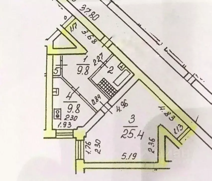1-к кв. Санкт-Петербург Комендантский просп., 28К1 (50.0 м) - Фото 0