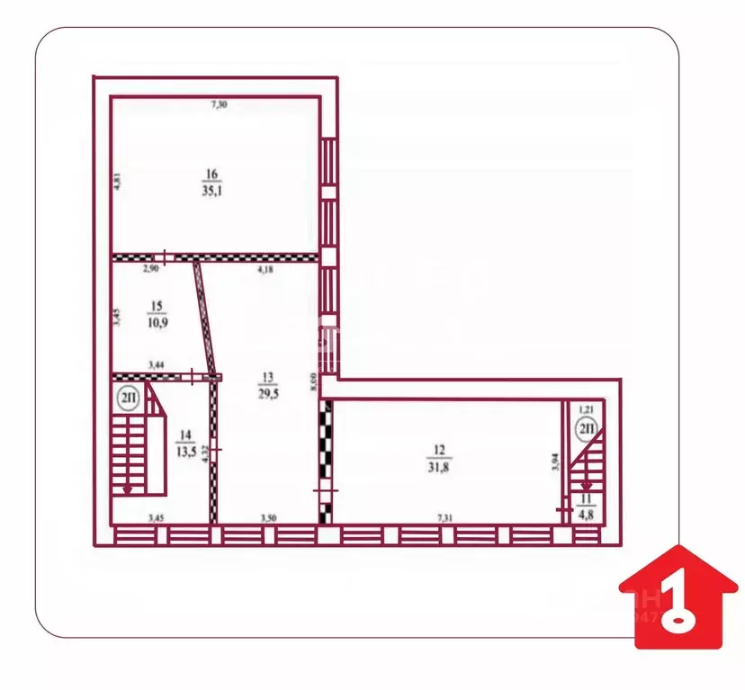 Помещение свободного назначения в Омская область, Омск ул. Лермонтова, ... - Фото 1