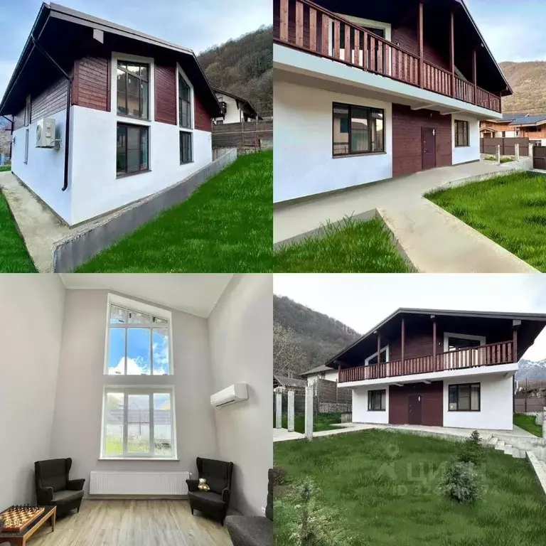 Дом в Краснодарский край, Сочи Красная Поляна пгт, ул. Дальняя, 49 ... - Фото 1