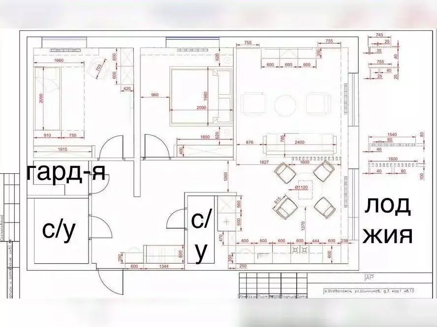 3-к кв. Ленинградская область, Всеволожск ул. Шинников, 3к3 (70.4 м) - Фото 2