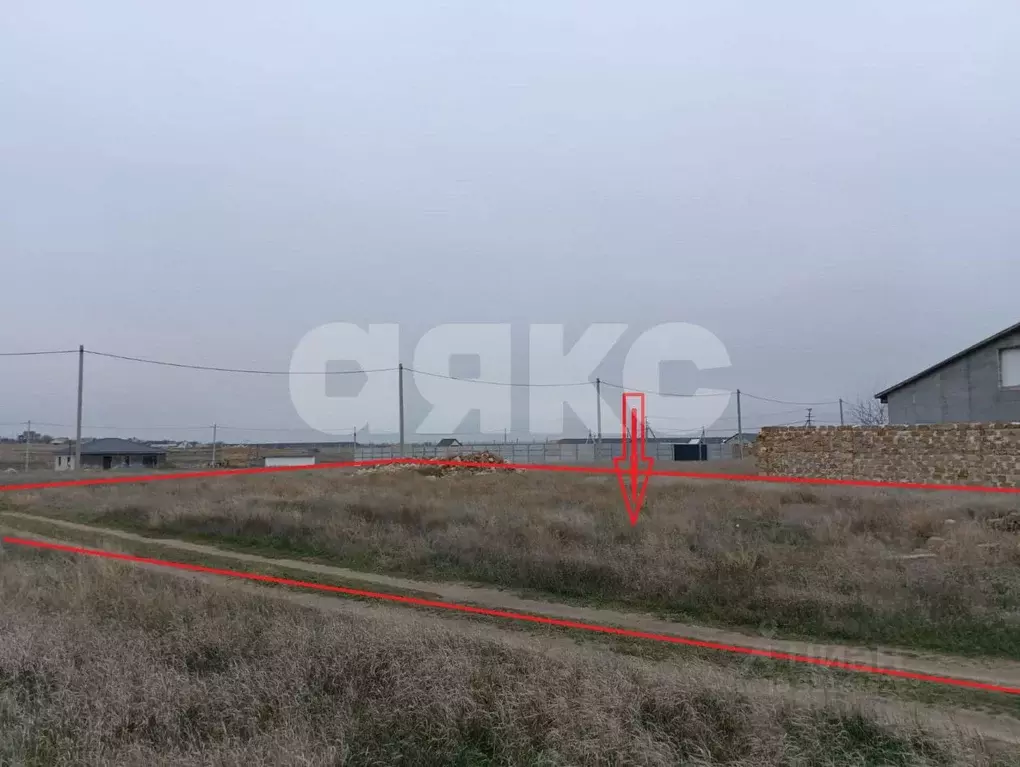 Участок в Крым, Сакский район, с. Суворовское  (10.0 сот.) - Фото 1