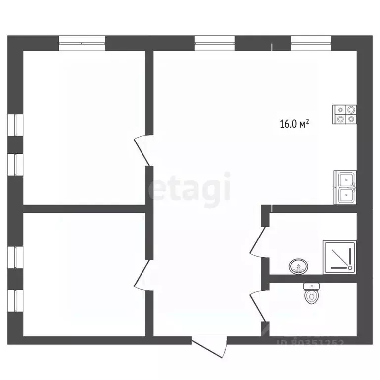 3-к кв. Ставропольский край, Кисловодск ул. 8 Марта (115.0 м) - Фото 1