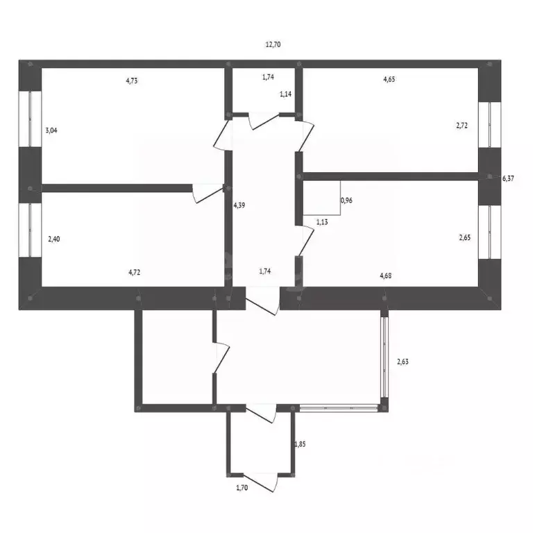 Дом в Амурская область, Серышевский муниципальный округ, с. Украинка ... - Фото 2