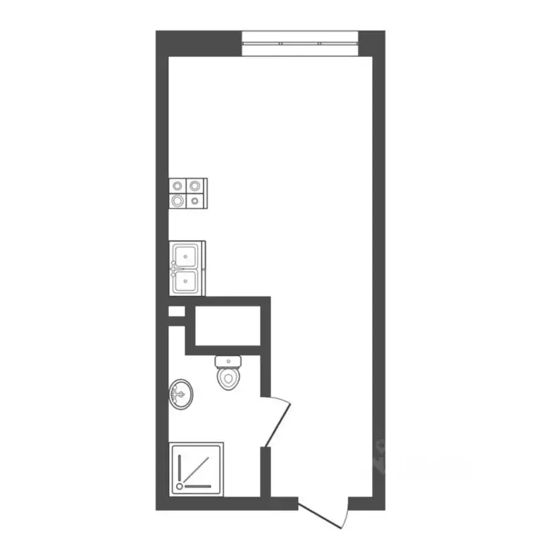 Студия Тюменская область, Тюмень Интернациональная ул., 199к9 (19.0 м) - Фото 2