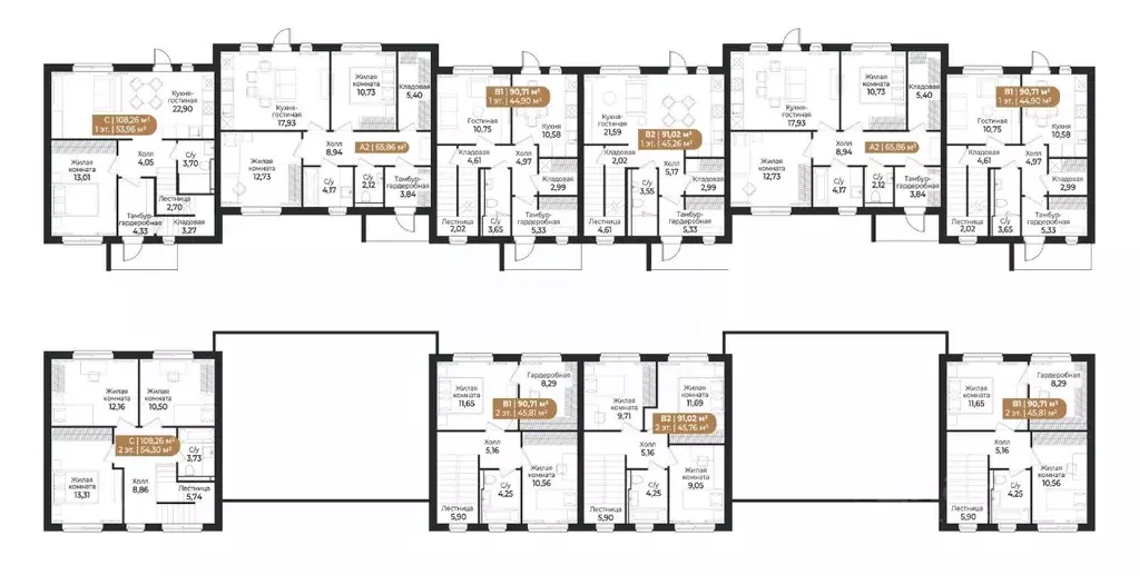 Таунхаус в Ленинградская область, Всеволожск ш. Южное (91 м) - Фото 2