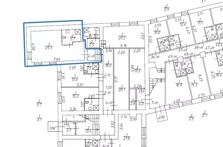 Квартира-студия: Санкт-Петербург, Майков переулок, 4А (35 м) - Фото 0