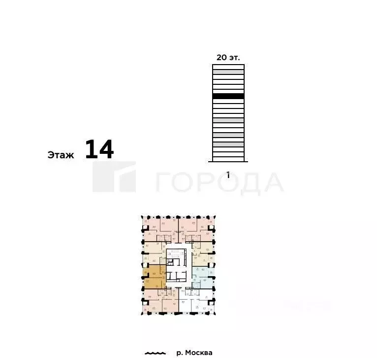 1-комнатная квартира: Москва, проспект Лихачёва, 18к1 (40 м) - Фото 0