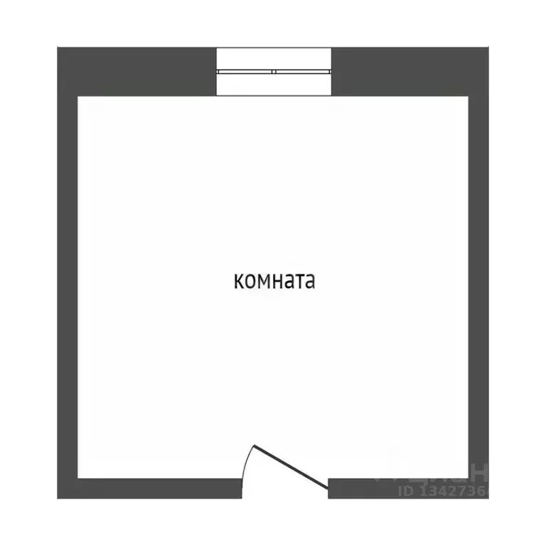 Комната Курганская область, Курган ул. Дзержинского, 17А (13.0 м) - Фото 2