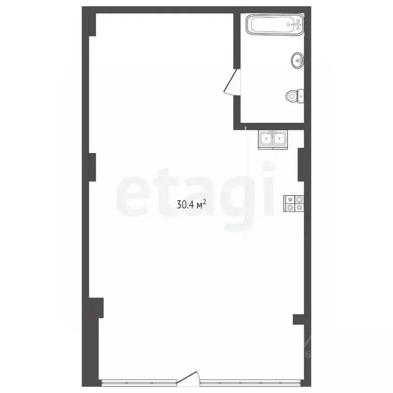 Студия Крым, Сакский район, Лесновское с/пос, с. Прибрежное ул. ... - Фото 2