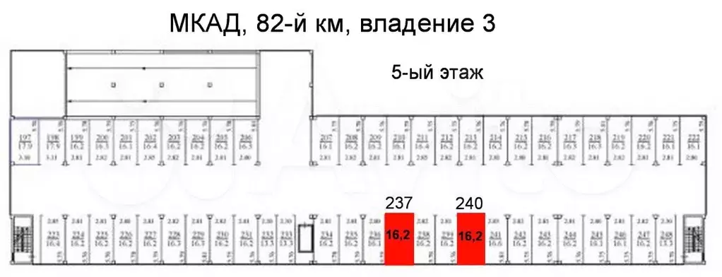 Машиноместо, 16 м - Фото 1