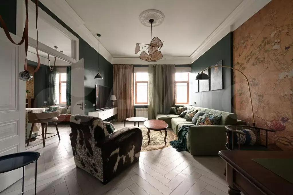 4-к. квартира, 120 м, 7/7 эт. - Фото 0